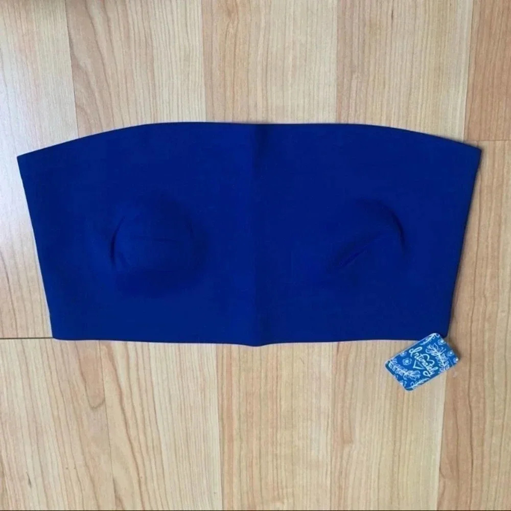 NWT Free People Large Nina Bandeau Blue Flame - Picture 2 of 4